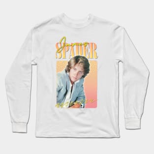 James Spader  80s Retro Style Fan Design Long Sleeve T-Shirt